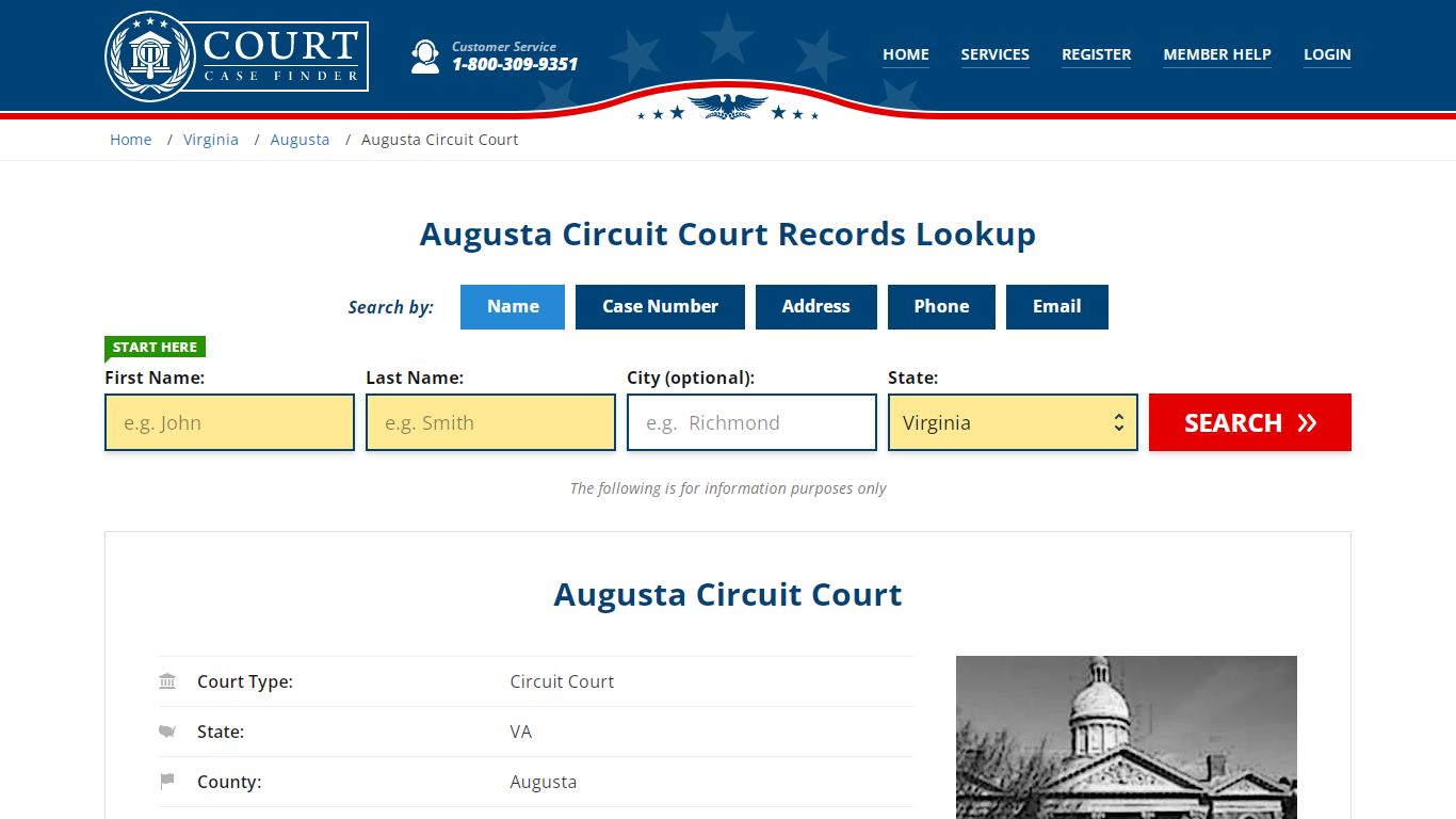 Augusta Circuit Court Records | Staunton, Augusta County, VA Court Case ...